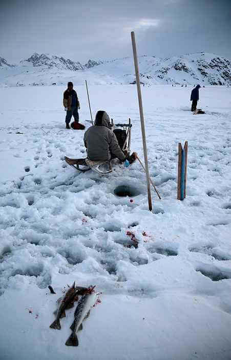 Координатор IceCatch на зимнем выезде с группой учеников