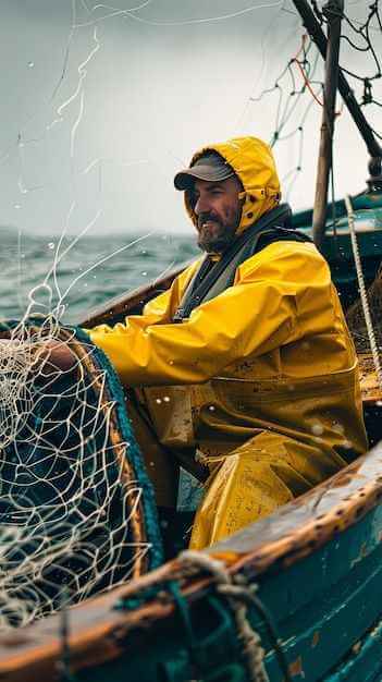 Группа учеников IceCatch на обучении зимней рыбалке на льду